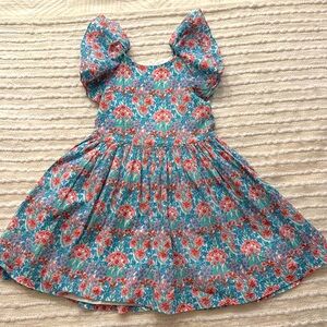 Jacadi dress liberty fabric